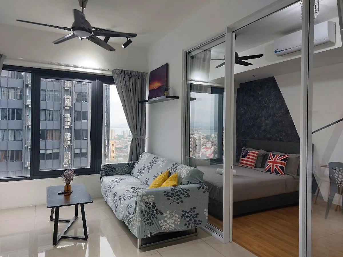 Appartement 218 Tropicana Georgetown Penang #B30 2Br For 4-7Pax温馨窝舒适两房 Maleisië
